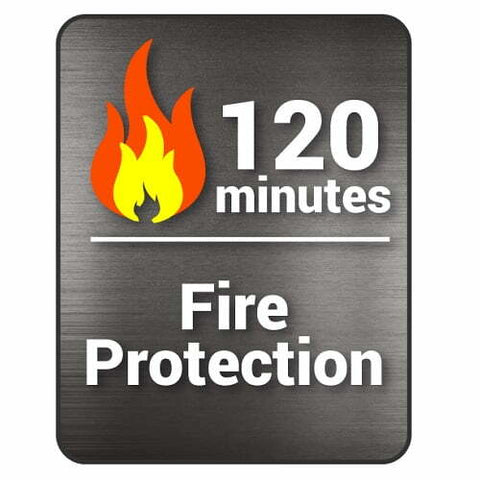 Hollon HS-500E 2 Hour Fireproof Home Safe Fire Rating